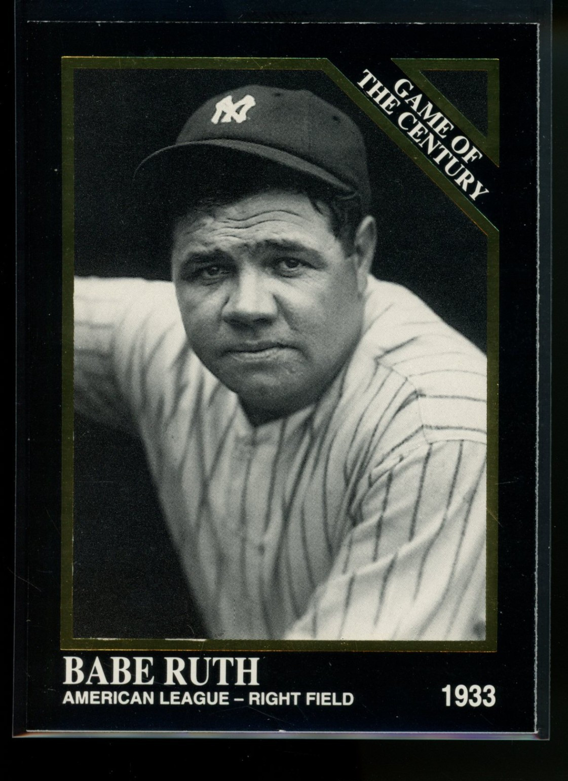 1992 Megacards Conlon TSN GOLD 663 G 663G Babe Ruth Ultra Rare SSP
