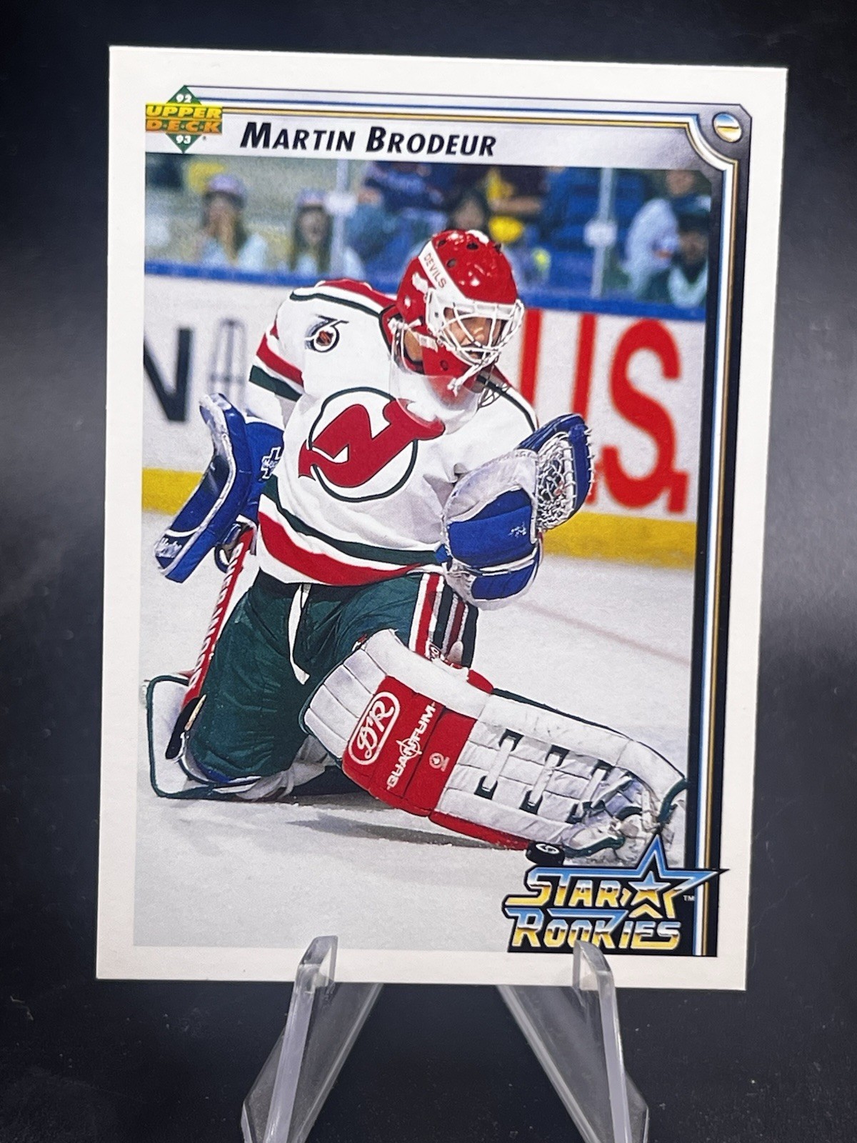 1992-93 Upper Deck – Star Rookies Martin Brodeur #408 HOF