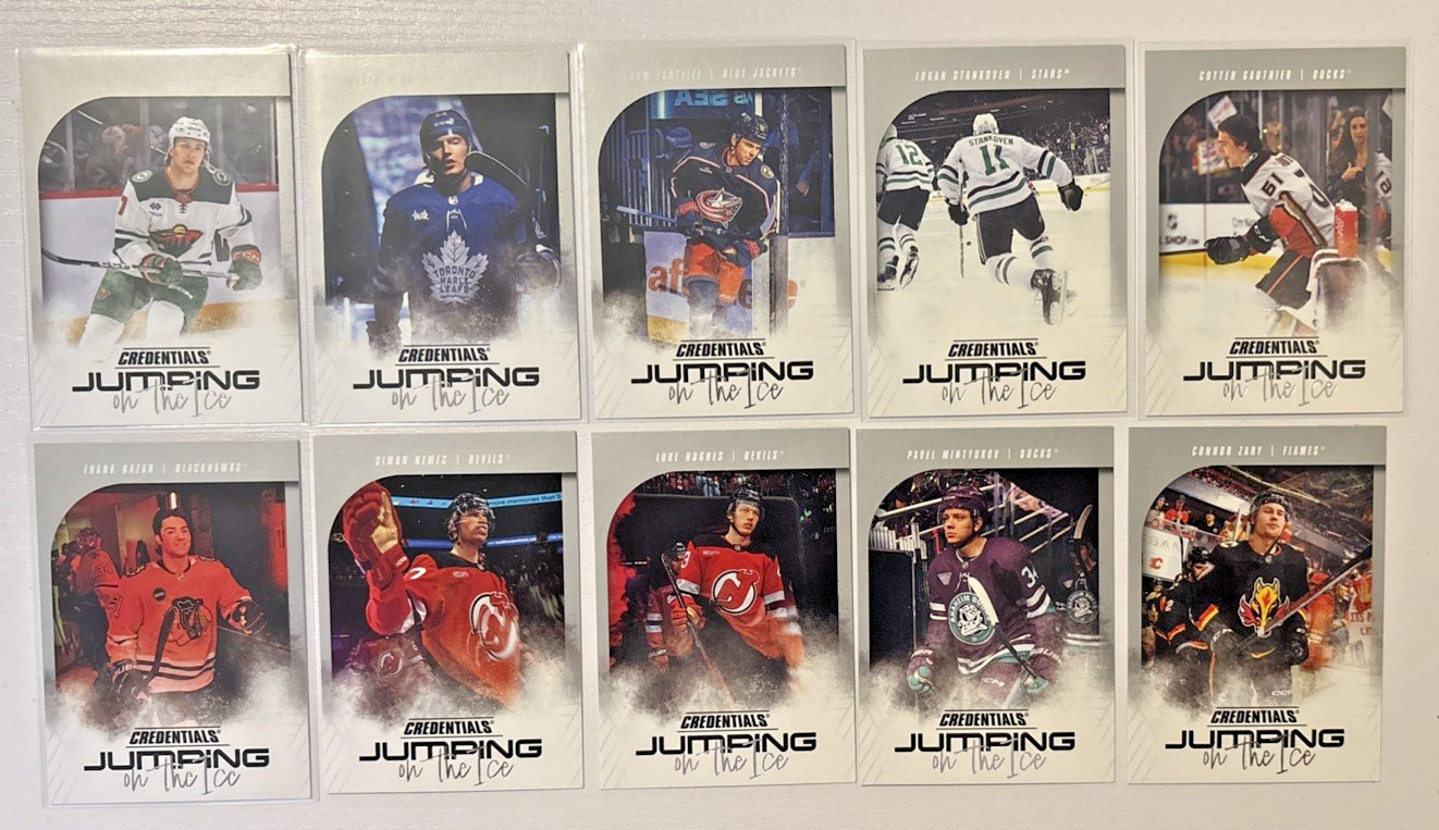 2024-25 UD Credentials Inserts, Parallels, #’d, RC’s! Complete Your Sets! U PICK