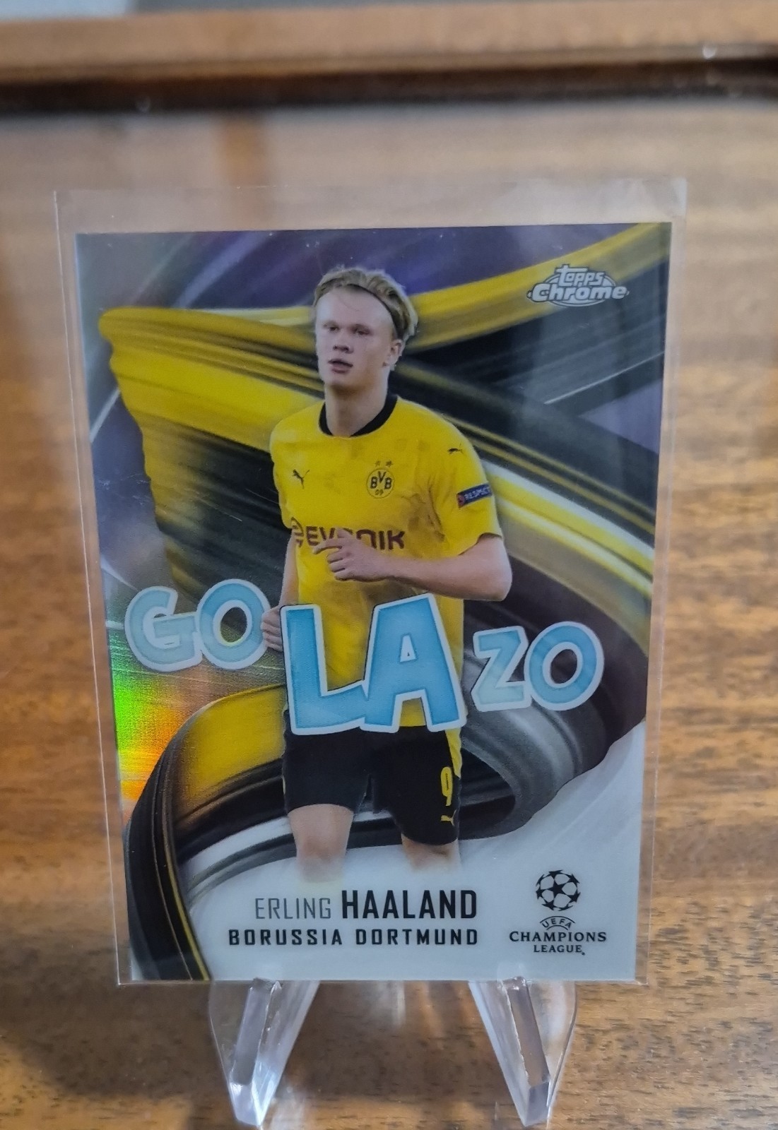 2020-21 Topps Chrome Uefa Champions League – Golazo Erling Haaland #GOL-EH