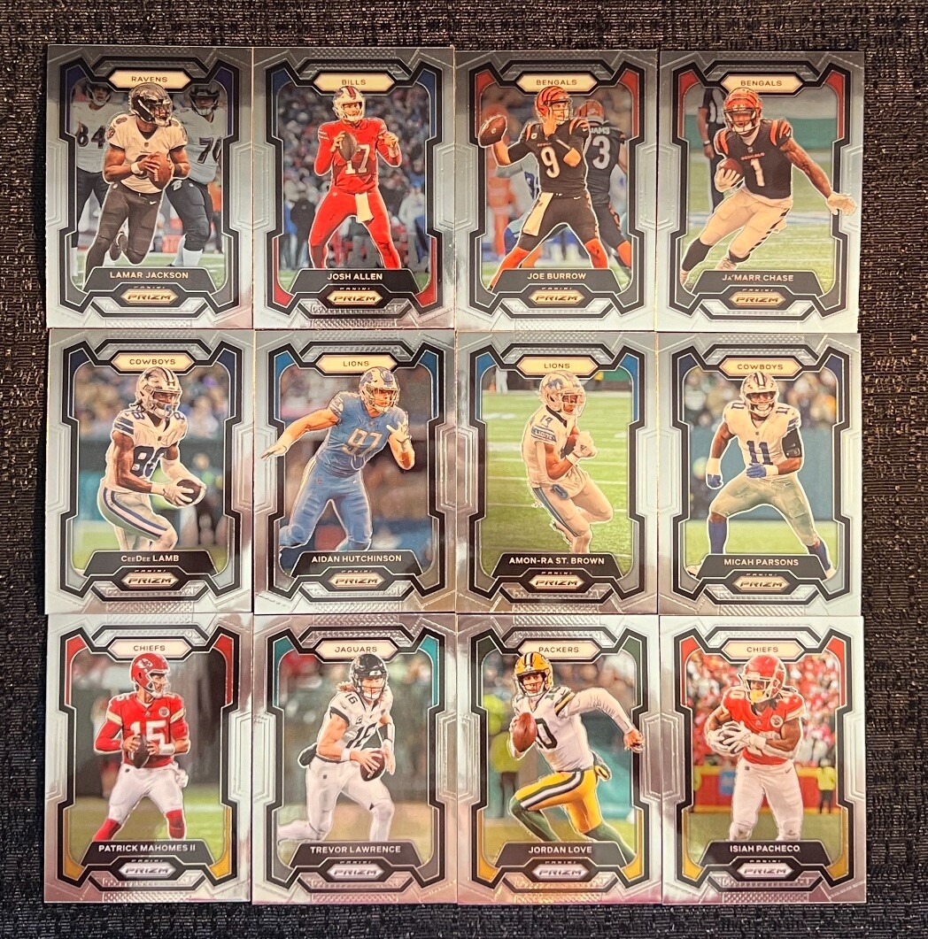 2023 Panini Prizm Football Base Complete Your Set You Pick NFL Card #1-150