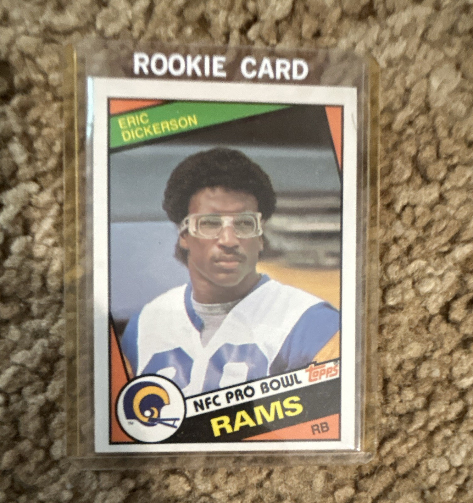 Topps 1984 Eric Dickerson Rookie Card #28 Los Angeles Rams
