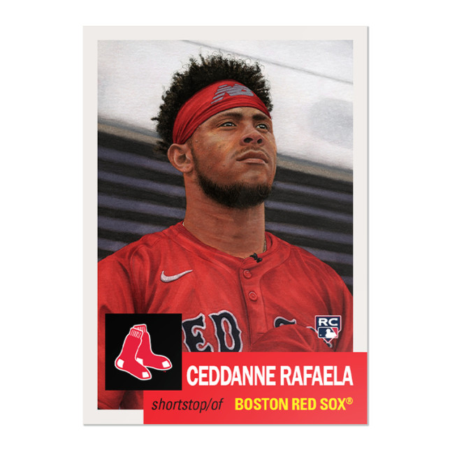 2024 Topps Living Set 737 Ceddanne Rafaela Boston Red Sox RC Rookie PR 1649