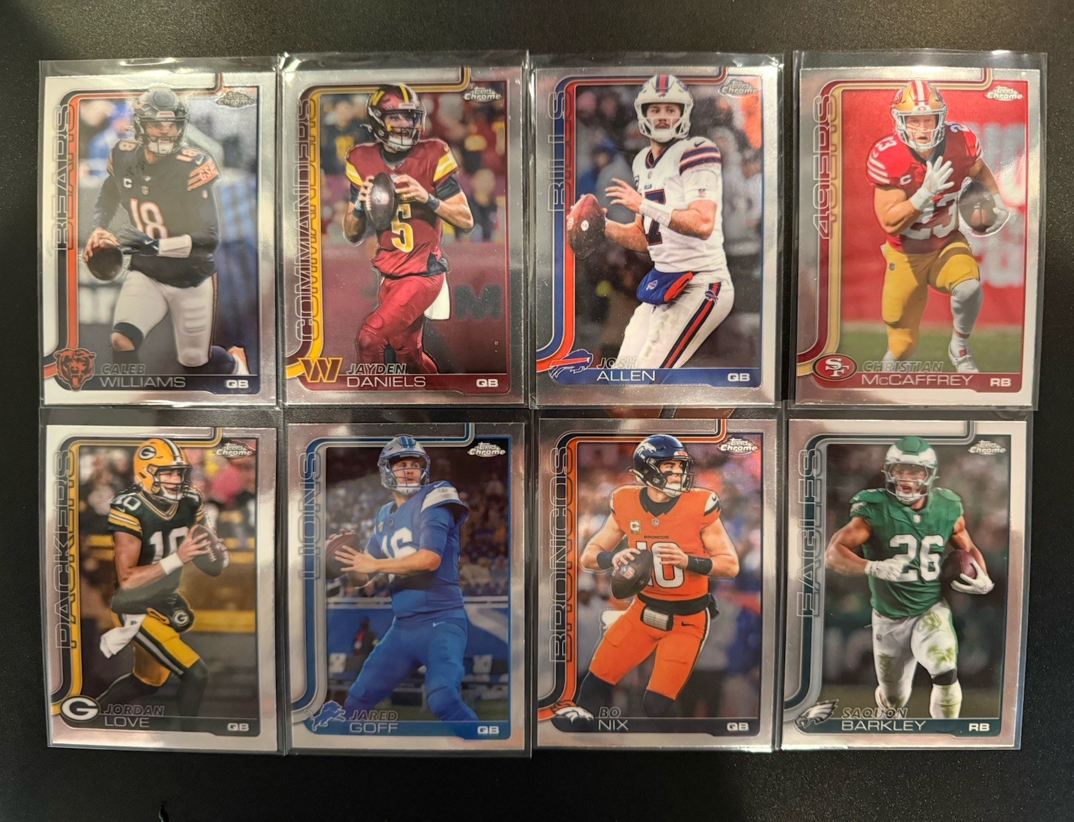 40% off! 2025 Topps Chrome Football BASE SINGLE – You Pick #1-300 Free Shipping