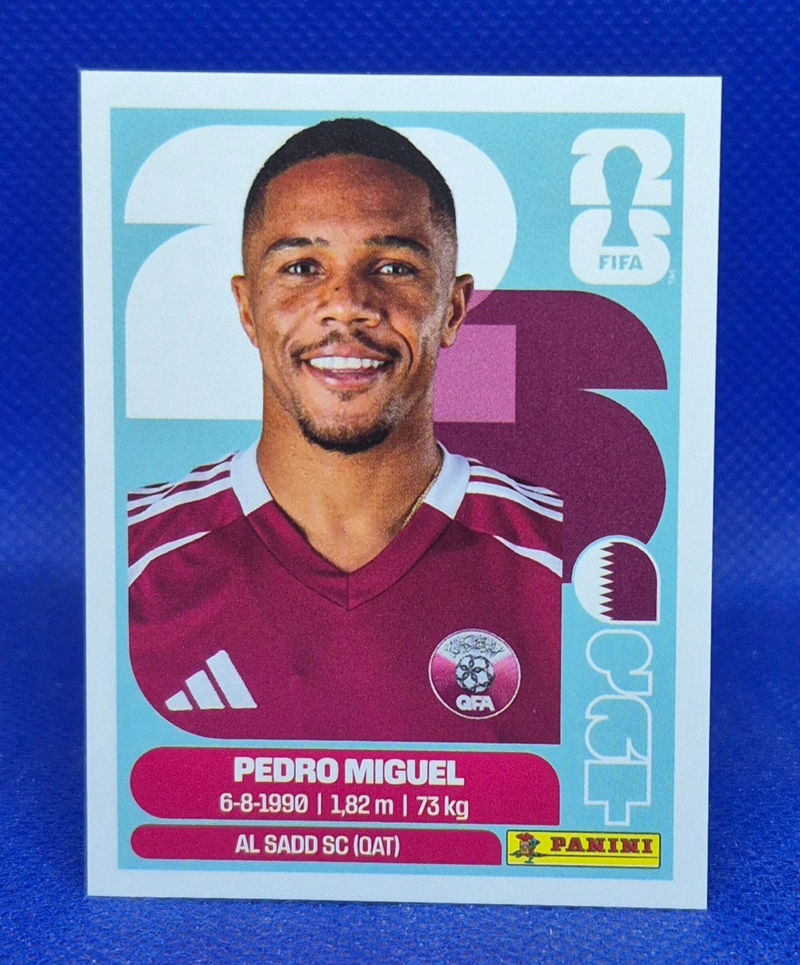 2026 Panini FIFA World Cup Sticker Pedro Miguel #QAT 7 – Qatar