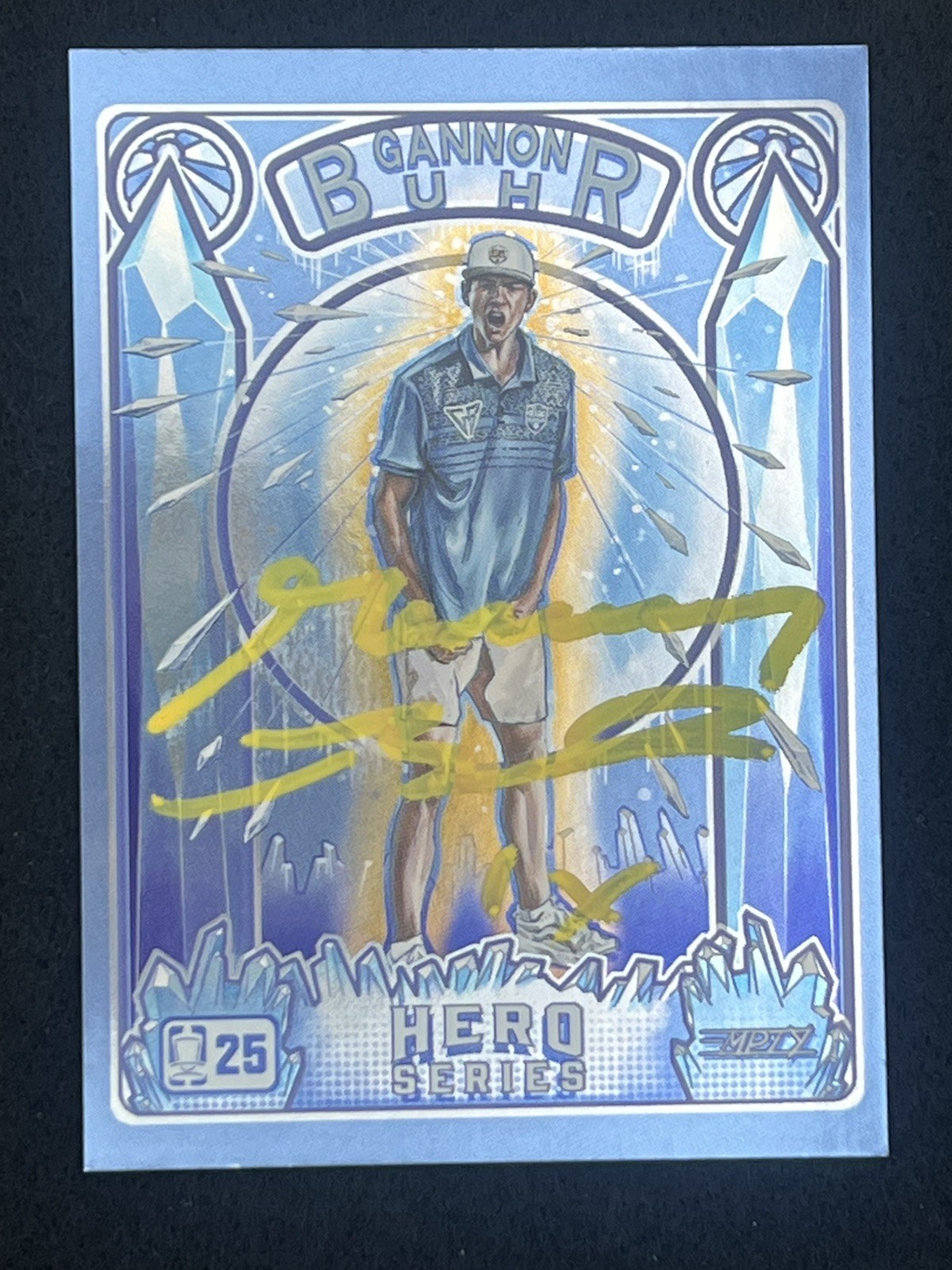 2025 Disc Golf Pro Tour Gannon Buhr Hero Series DGPT HS-4 Signed 1x