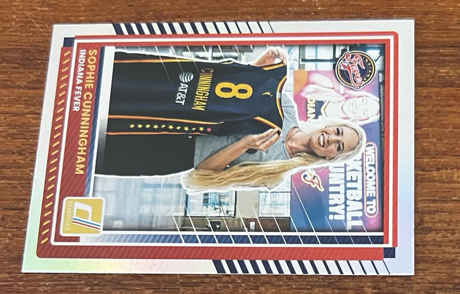 2025 Panini Donruss WNBA Sophie Cunningham #24 – Indiana Fever – 🔥 Silver ￼🏀