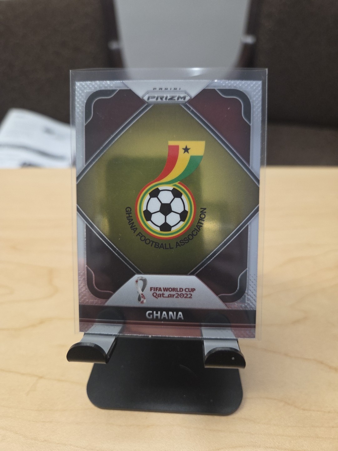 2022 Panini Prizm World Cup Qatar – Team Badges Ghana #12 Silver Prizm