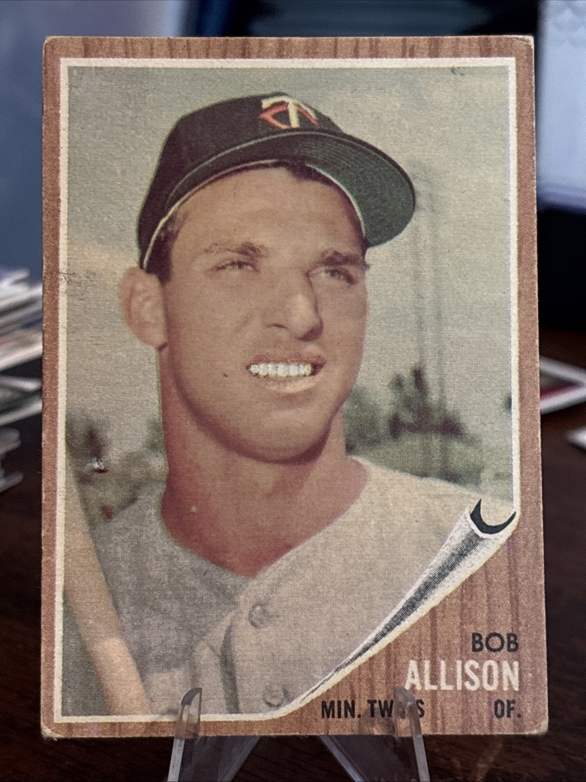 1962 Topps #180a Bob Allison