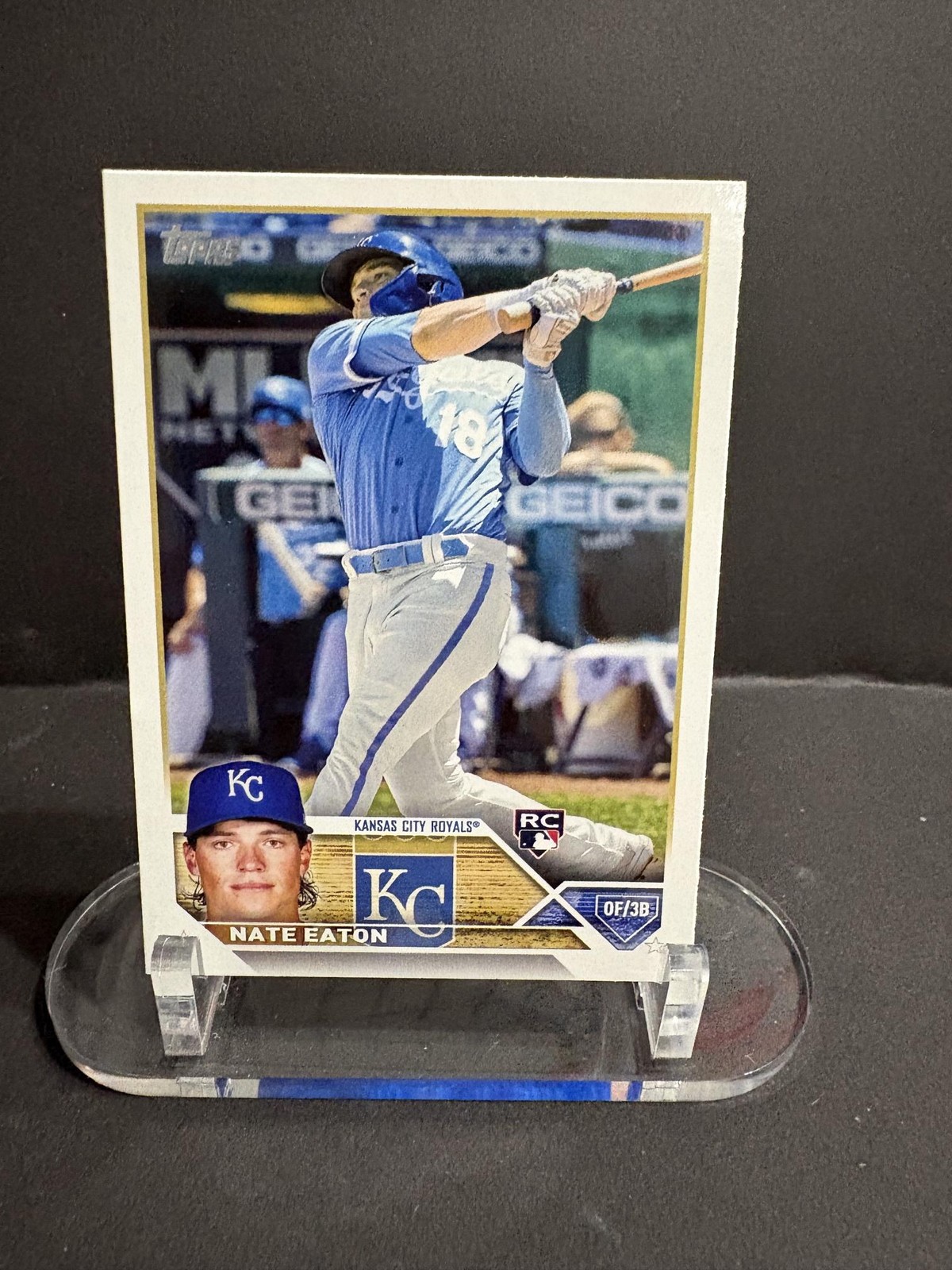 2023 Topps #557 Nate Eaton