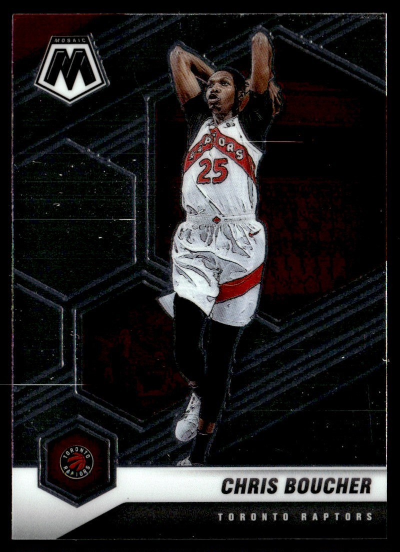 2020-21 Panini Mosaic Chris Boucher Toronto Raptors #20