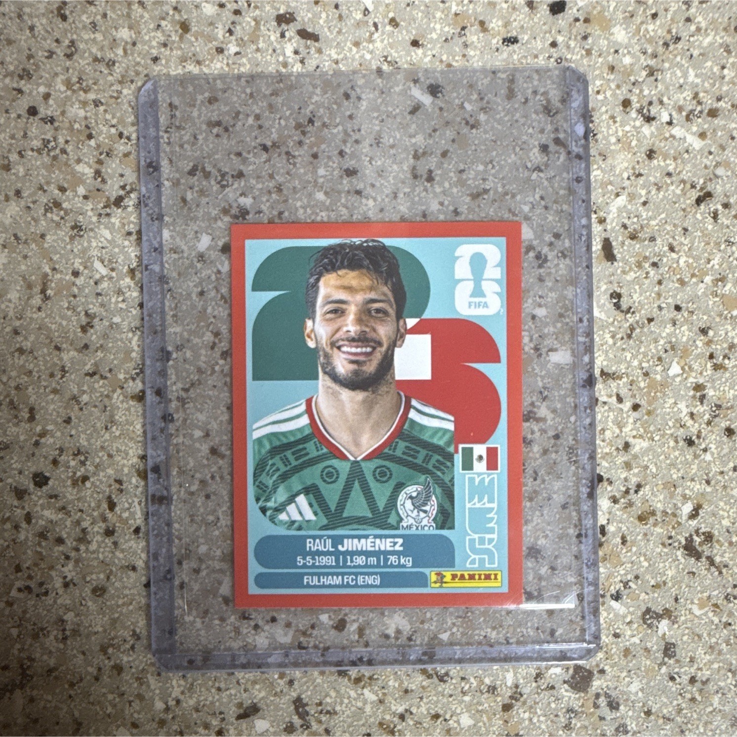Panini FIFA World Cup 2026 Raúl Jiménez Mexico MEX 17 Soccer Sticker Card