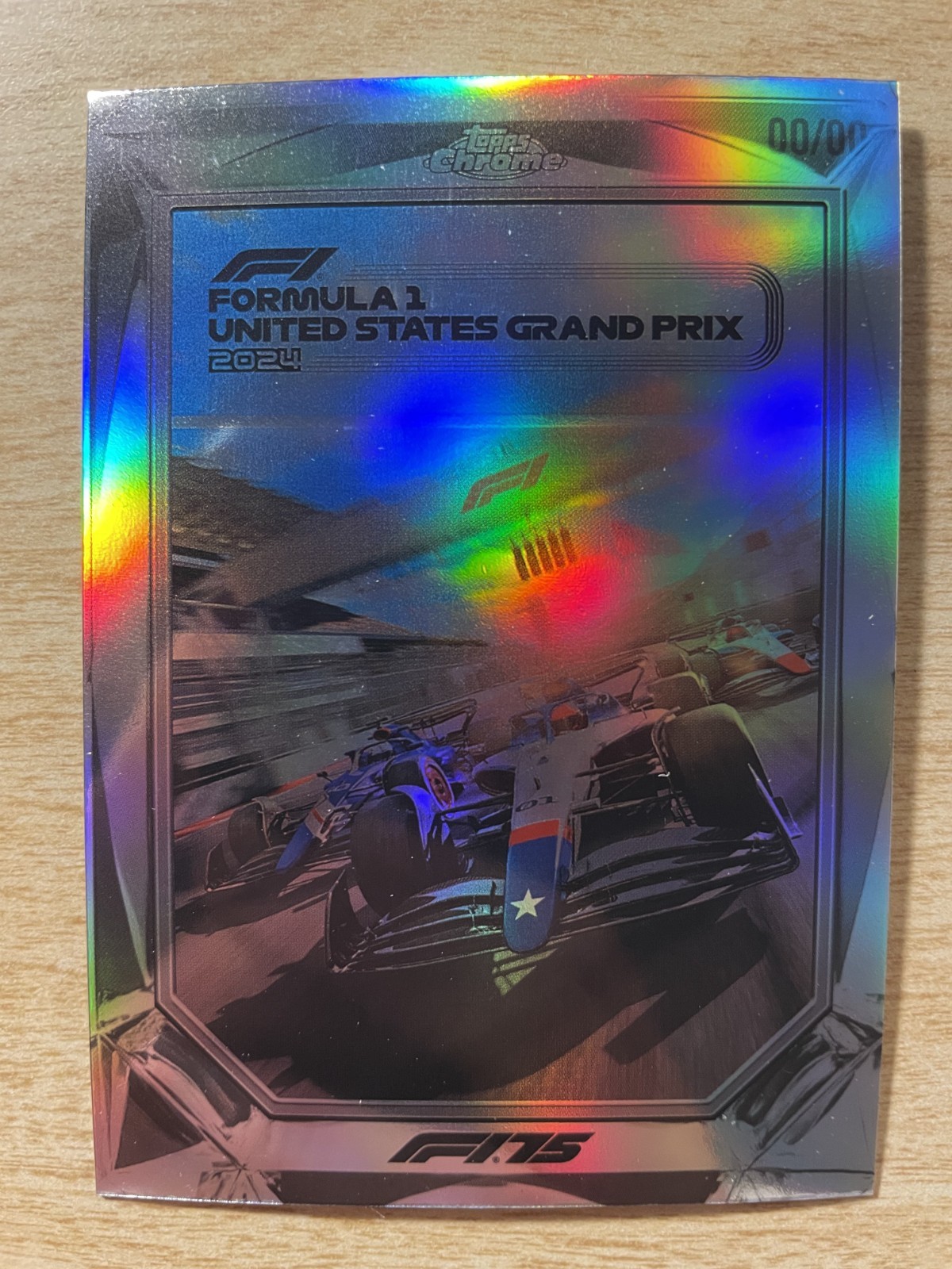 2025 Topps Chrome F1 – United States Grand Prix #F175-8 Diamond Drives