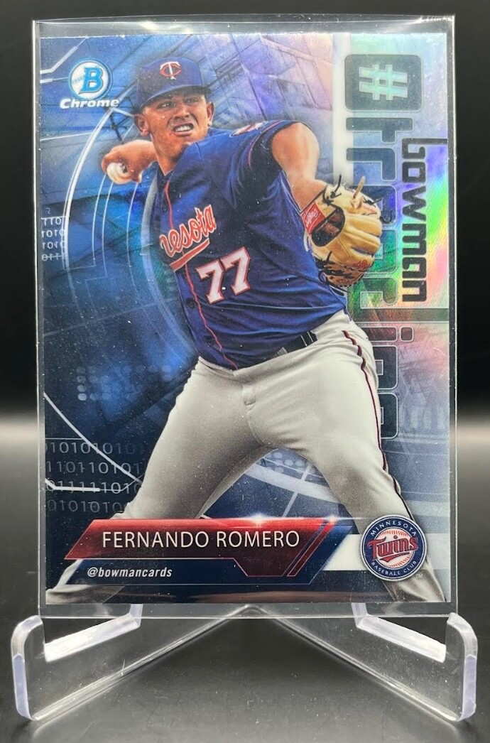 2018 Bowman Baseball Pick Your Card (Base, Chrome Prospects & Paper Prospects)