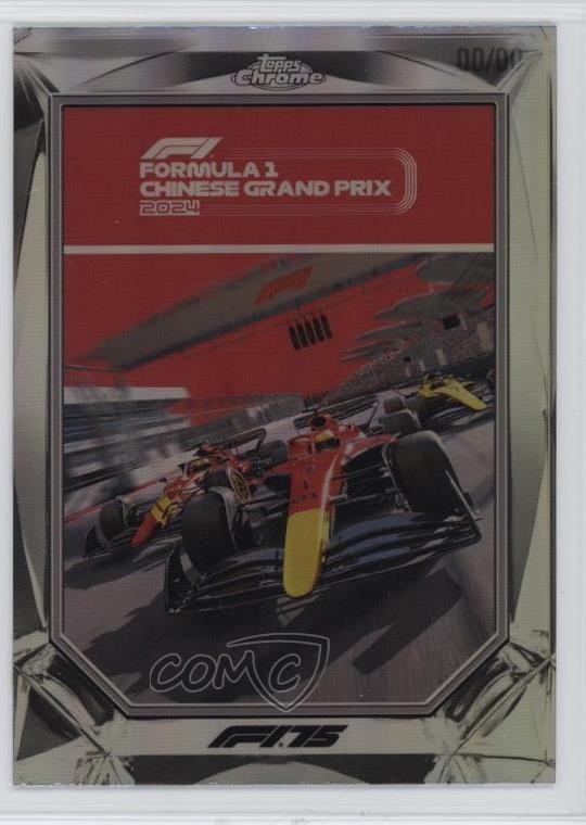 2025 Topps Chrome Formula 1 F1 Diamond Drives CHINESE GRAND PRIX 2024 12u8