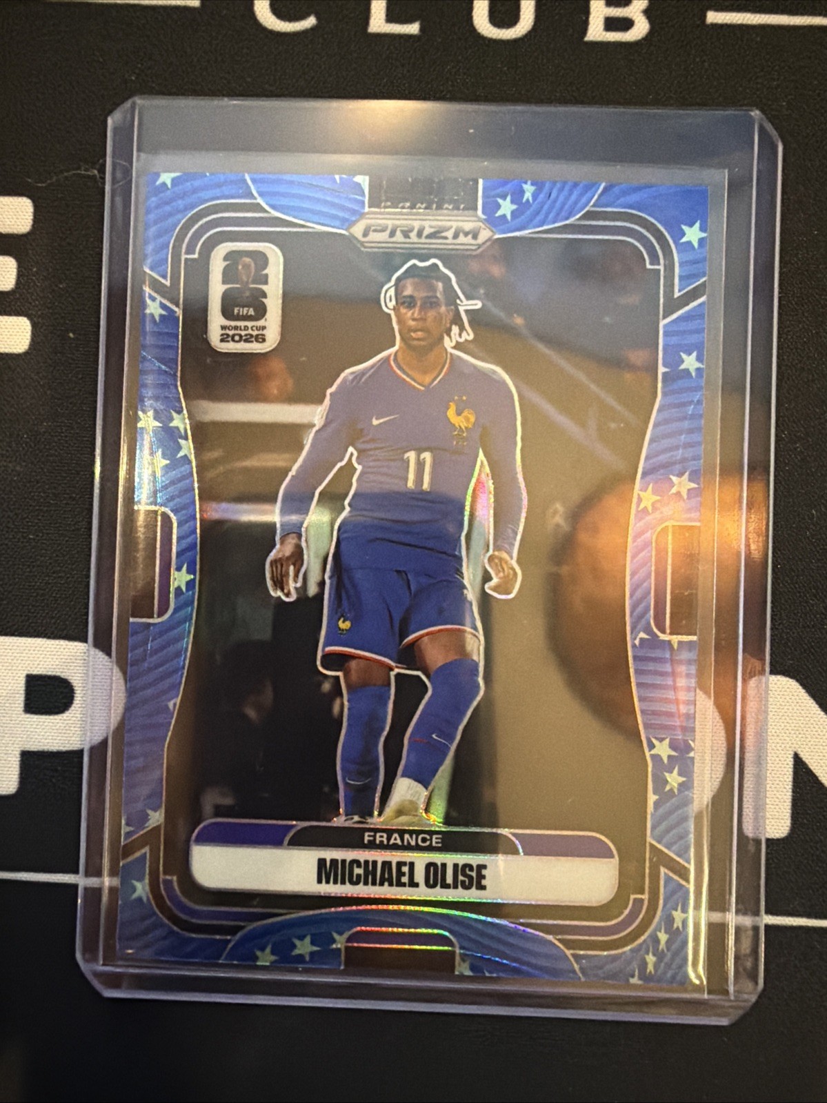 2026 Panini Prizm World Cup Michael Olise France /94 Old Glory Color Match