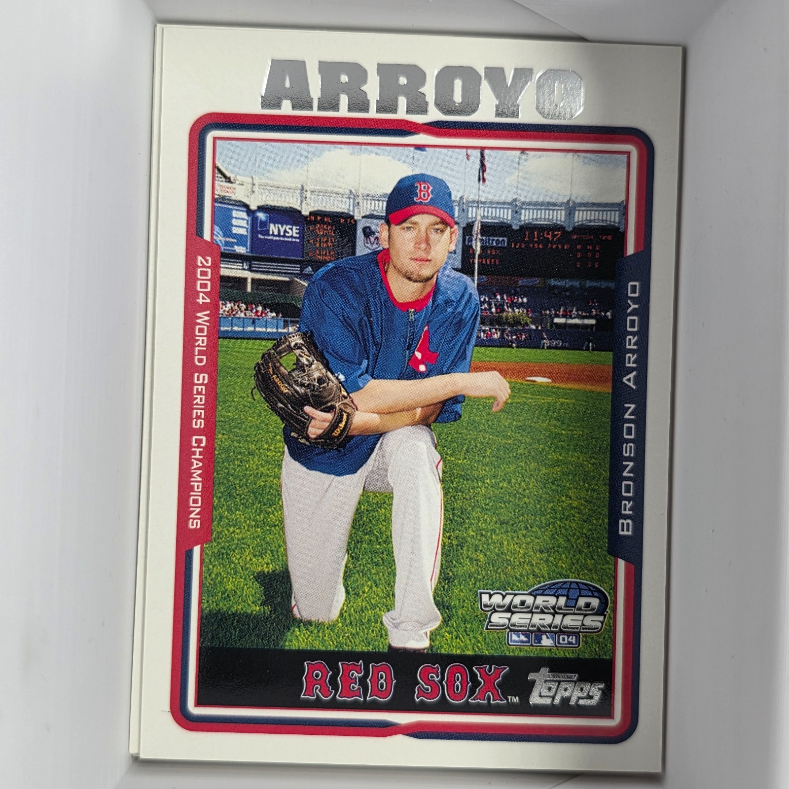 2004 Topps Boston Red Sox World Series Commemorative Cards / Choose Your Card