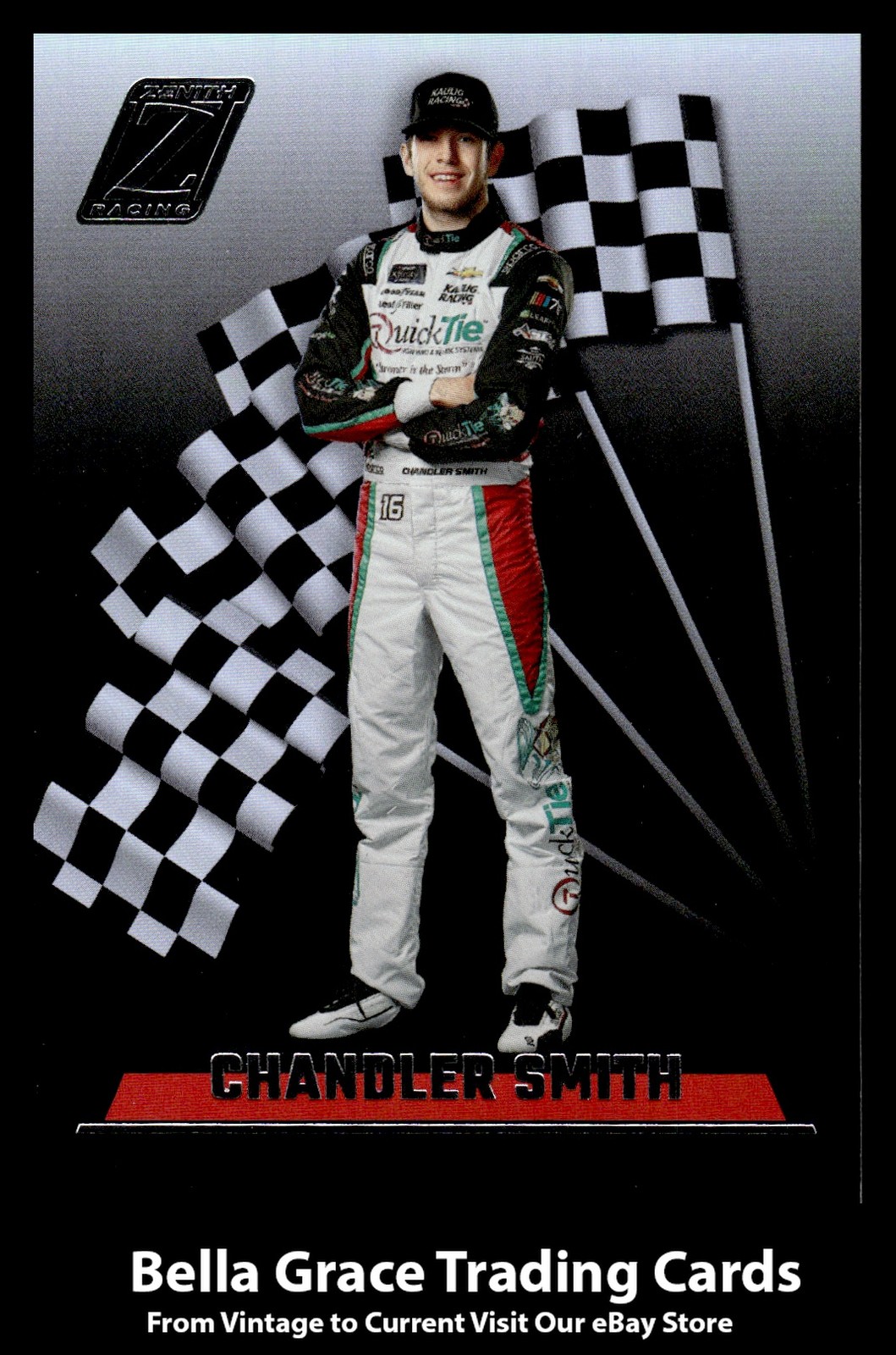 2023 Panini Chronicles Chandler Smith #1 Kaulig Racing Zenith NASCAR
