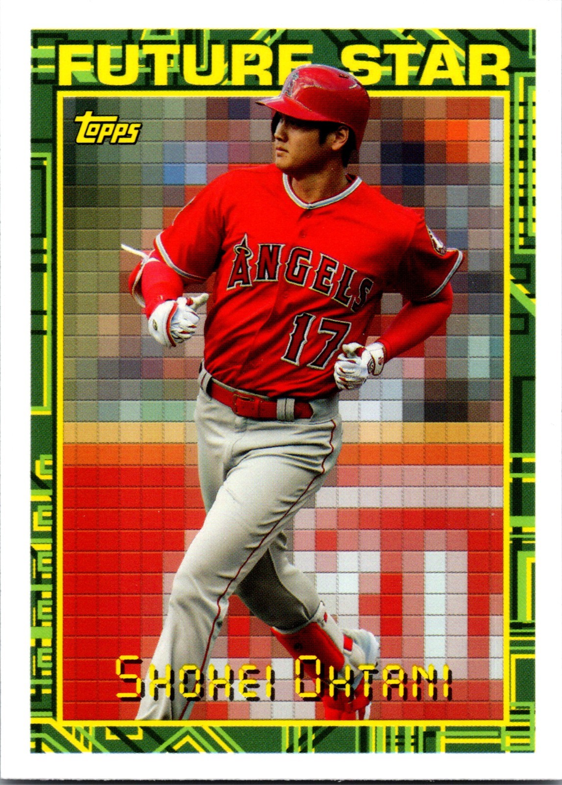 2019 Topps Archives 1994 Future Stars 94FS-8 Shohei Ohtani (RC) L A Anglels