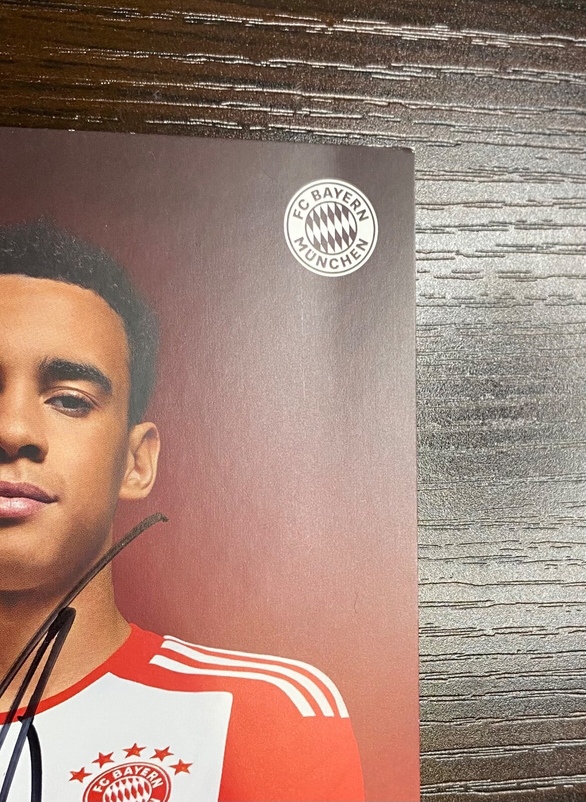 2023/2024 Jamal Musiala Signed Bayern Munich Club Card Authentic Auto Germany