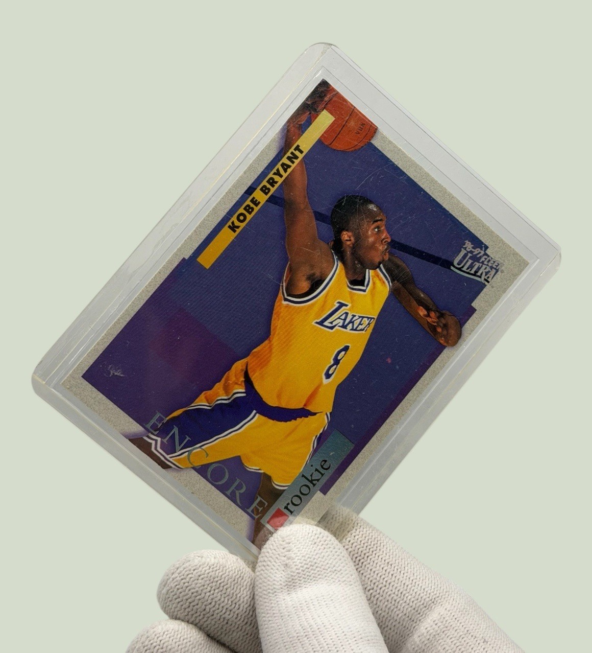 1996-97 Fleer Ultra Encore Rookies Kobe Bryant RC #266 Lakers HOF NBA Card