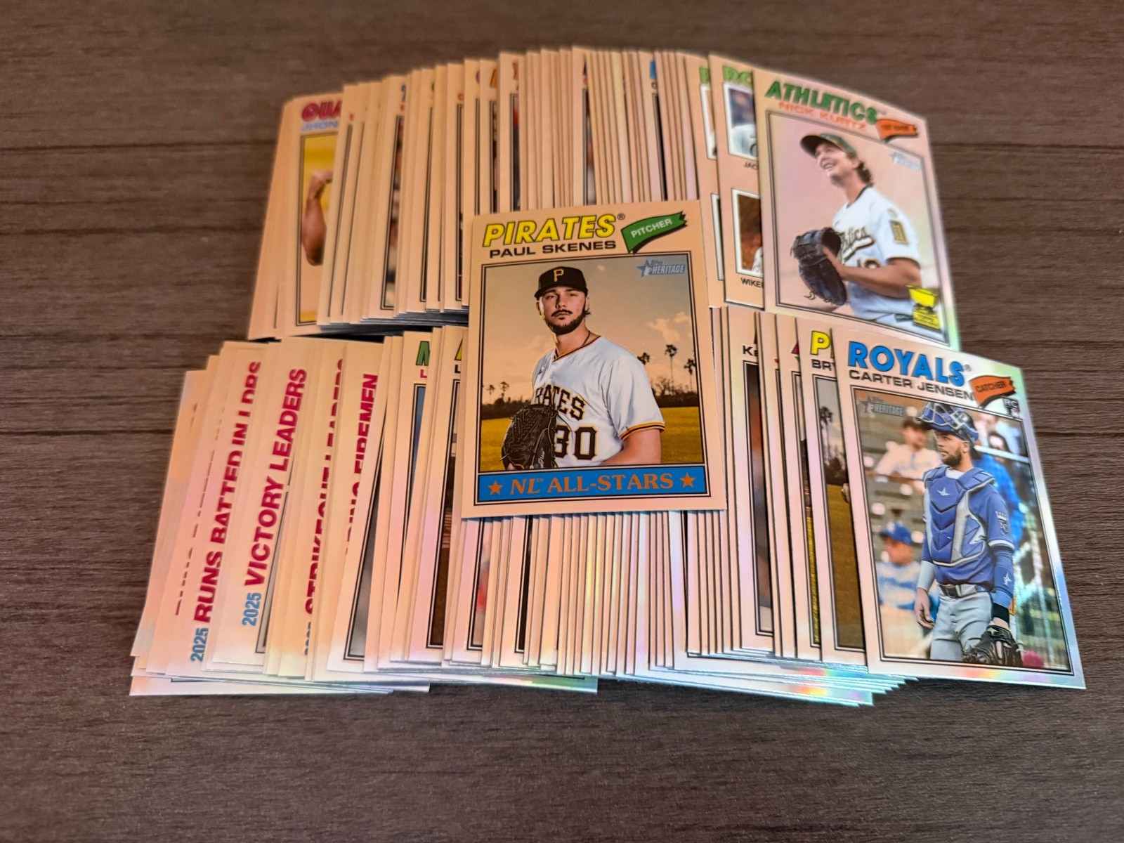 2026 TOPPS HERITAGE CHROME REFRACTOR PARALLEL #1-400 — PICK ANY YOU WANT