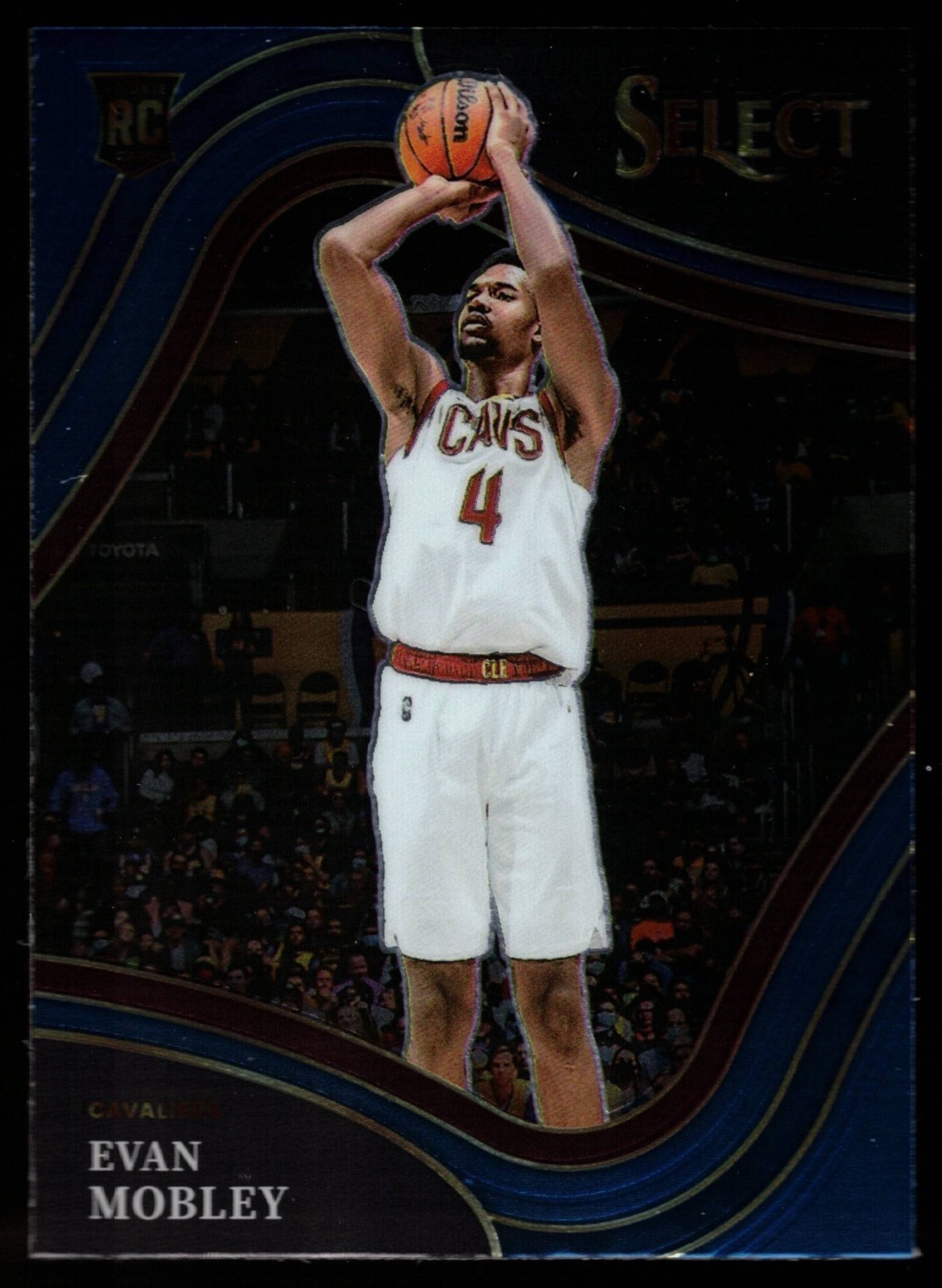 Evan Mobley – 2021-22 Panini Select Blue Courtside #272 (RC) FREE SHIPPING!!