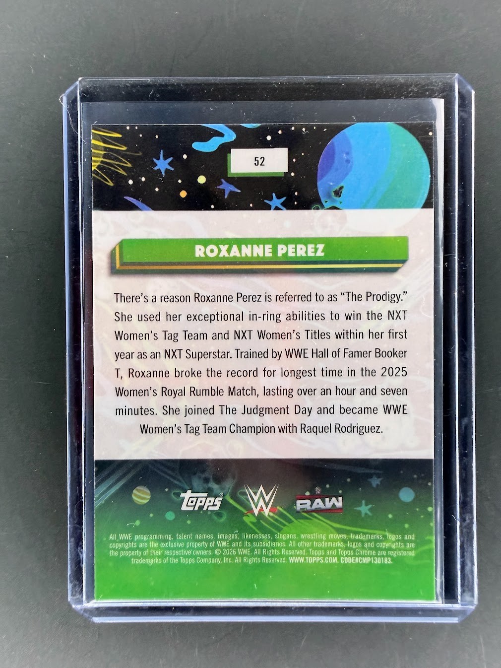 2026 Topps Cosmic Chrome WWE Base Cards Inserts Pick Your Card Finish Your Set