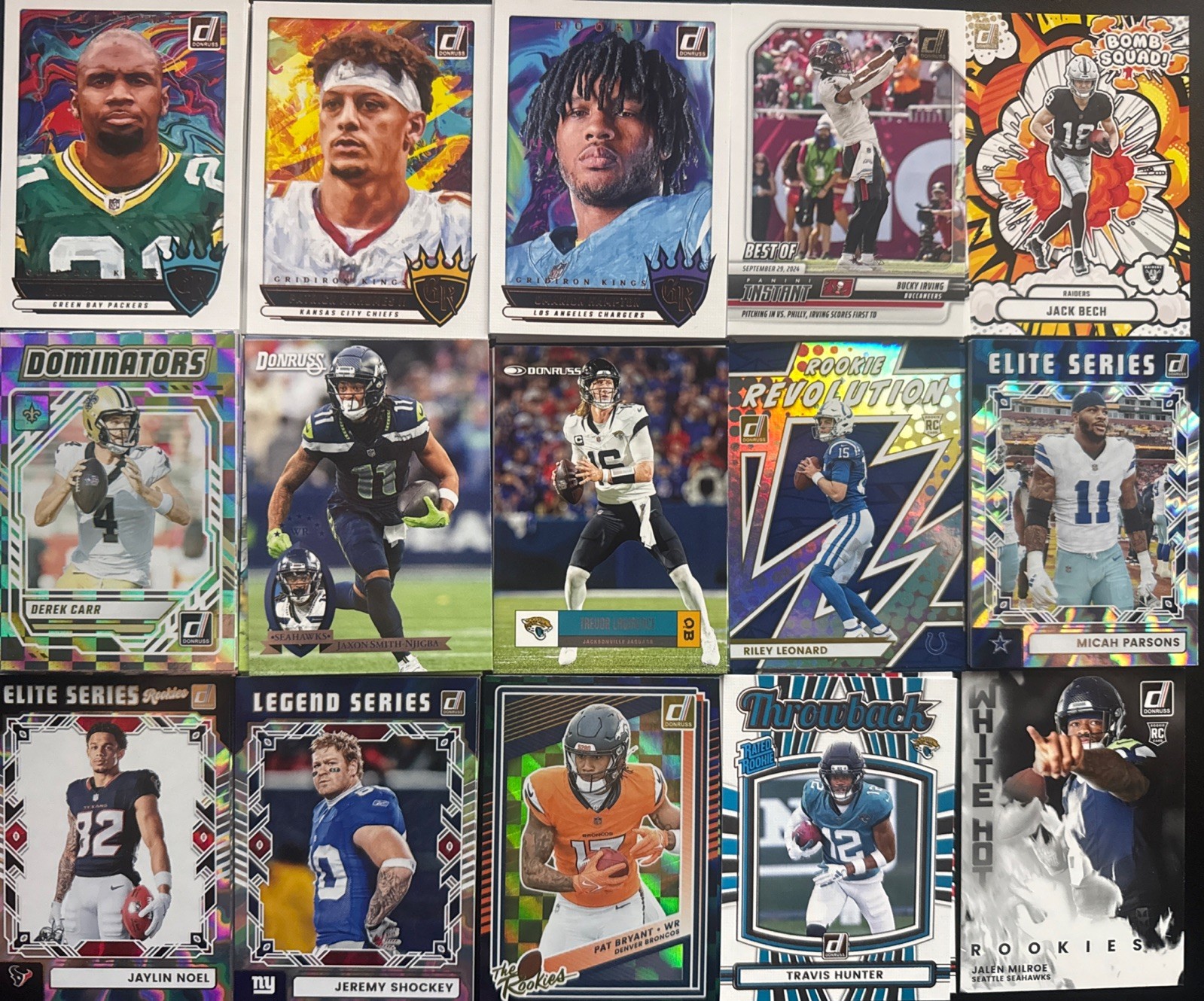 2025 Donruss NFL Football All Inserts – Compete Your Set ~ Pick Your Card