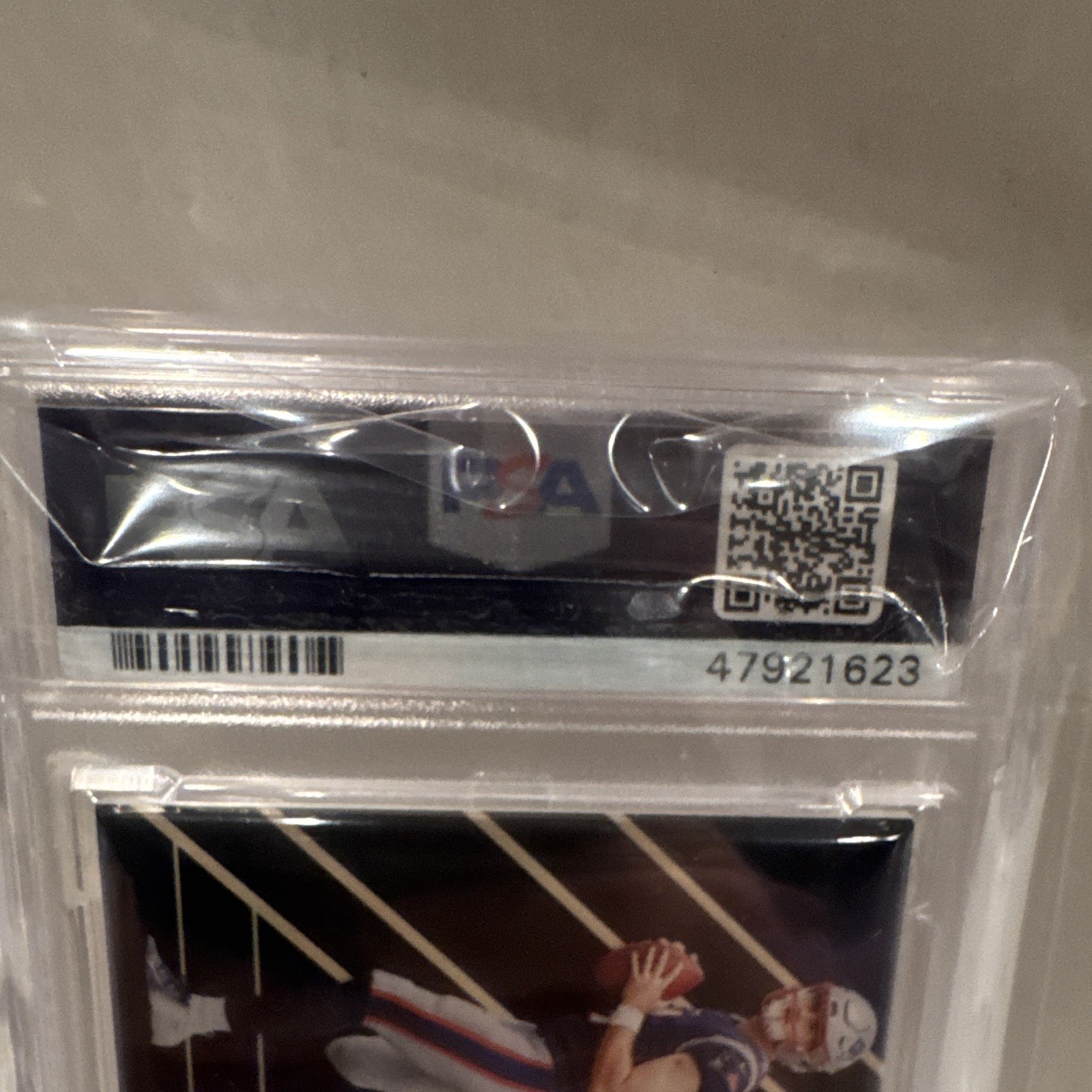 Panini Gold Standard Jarrett Stidham #277 Rookie Jersey Auto Triple /75 PSA 8