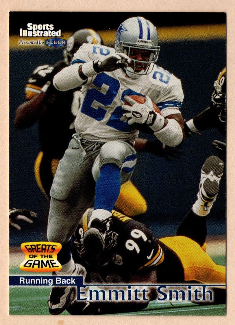 1999 Sports Illustrated Emmitt Smith Dallas Cowboys 78