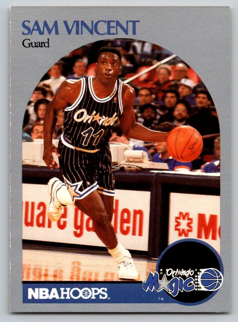 1990-91 NBA Hoops – #223 Sam Vincent