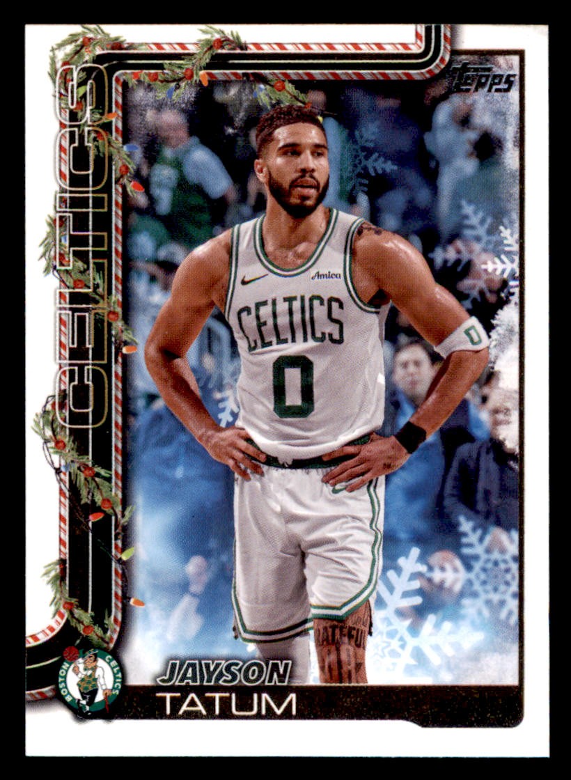2025-26 Topps Holiday #H1 Jayson Tatum Boston Celtics