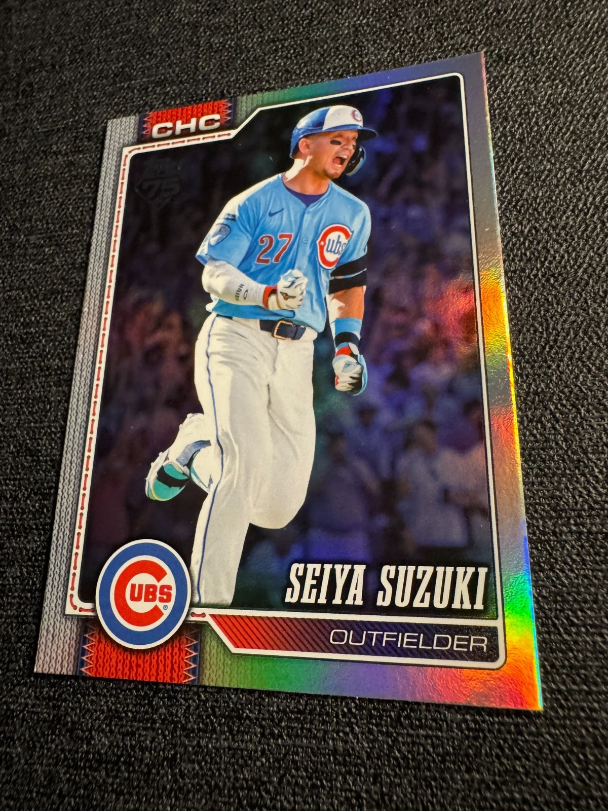 Seiya Suzuki #685 REFRACTOR – 2026 Topps Series 2 MLB Baseball