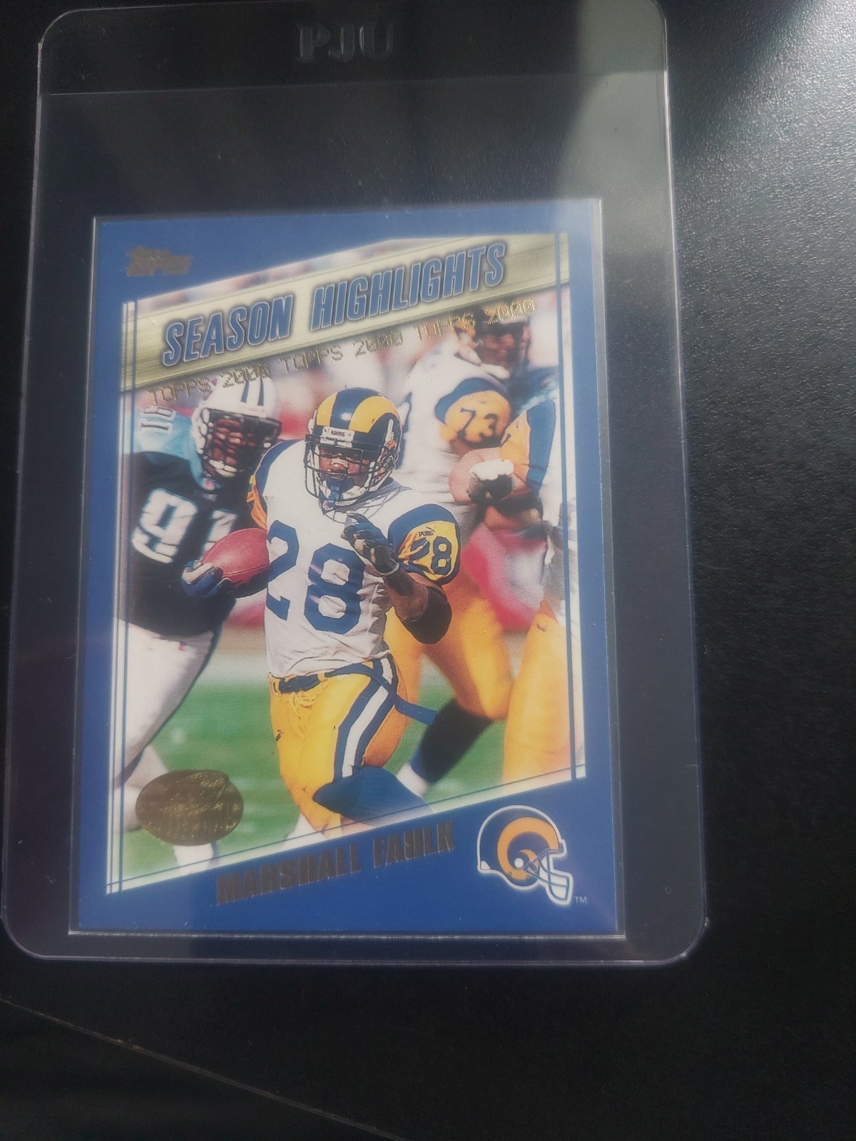 2000 Topps – Season Highlights Marshall Faulk #325 Topps Collection