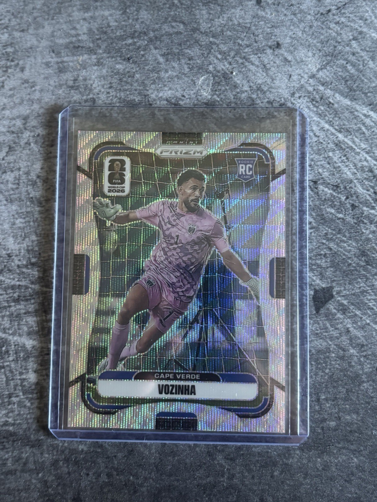 2026 Panini Prizm World Cup Vozinha Silver Wave Prizm RC