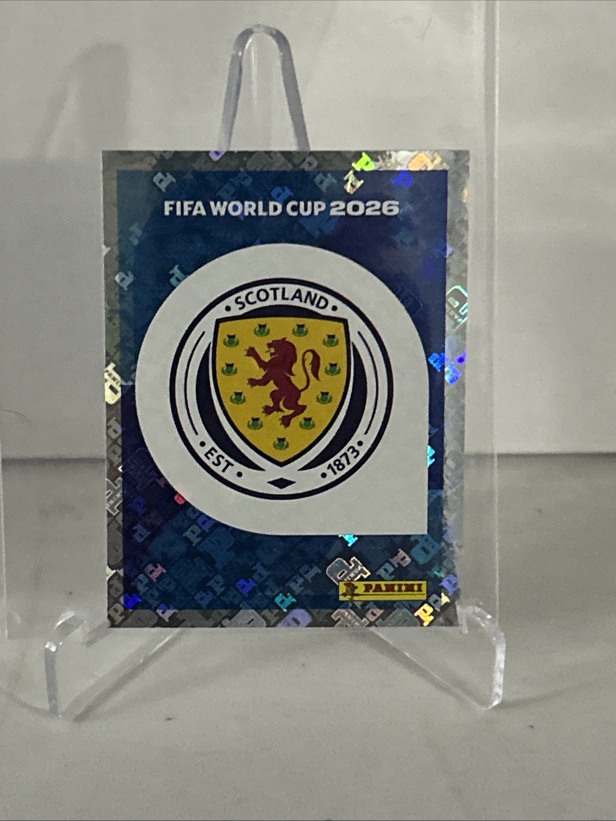2026 Panini FIFA World Cup Sticker Scotland Team Logo #SCO 1 -US Edition