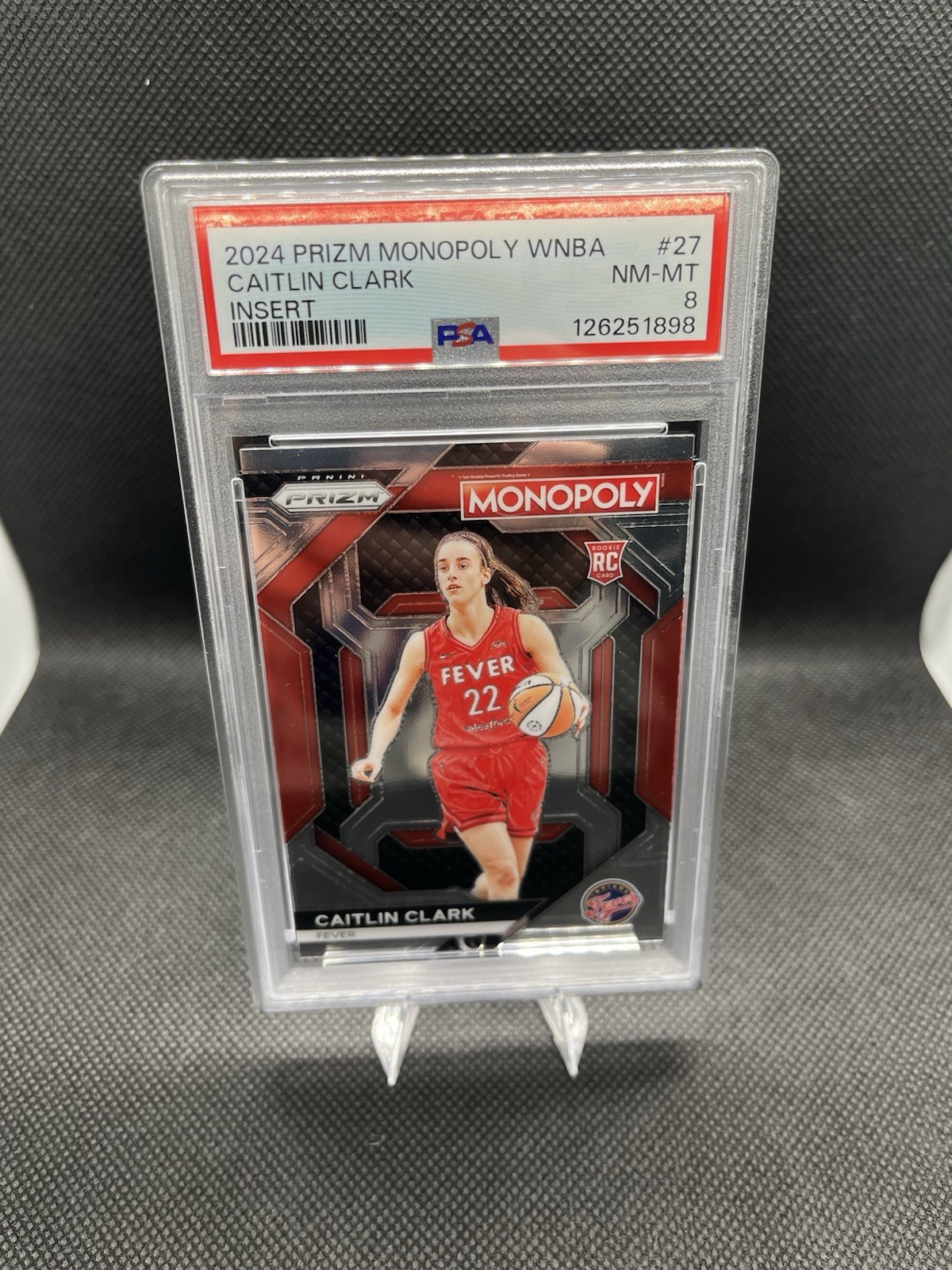2024 Panini Prizm Monopoly WNBA – Prizm Skills Caitlin Clark #WNBA27 Silver…
