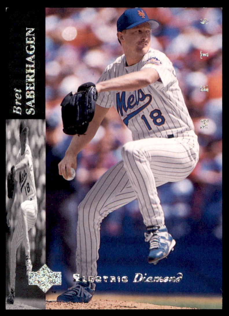 1994 Upper Deck Electric Diamond #428 Bret Saberhagen Mets