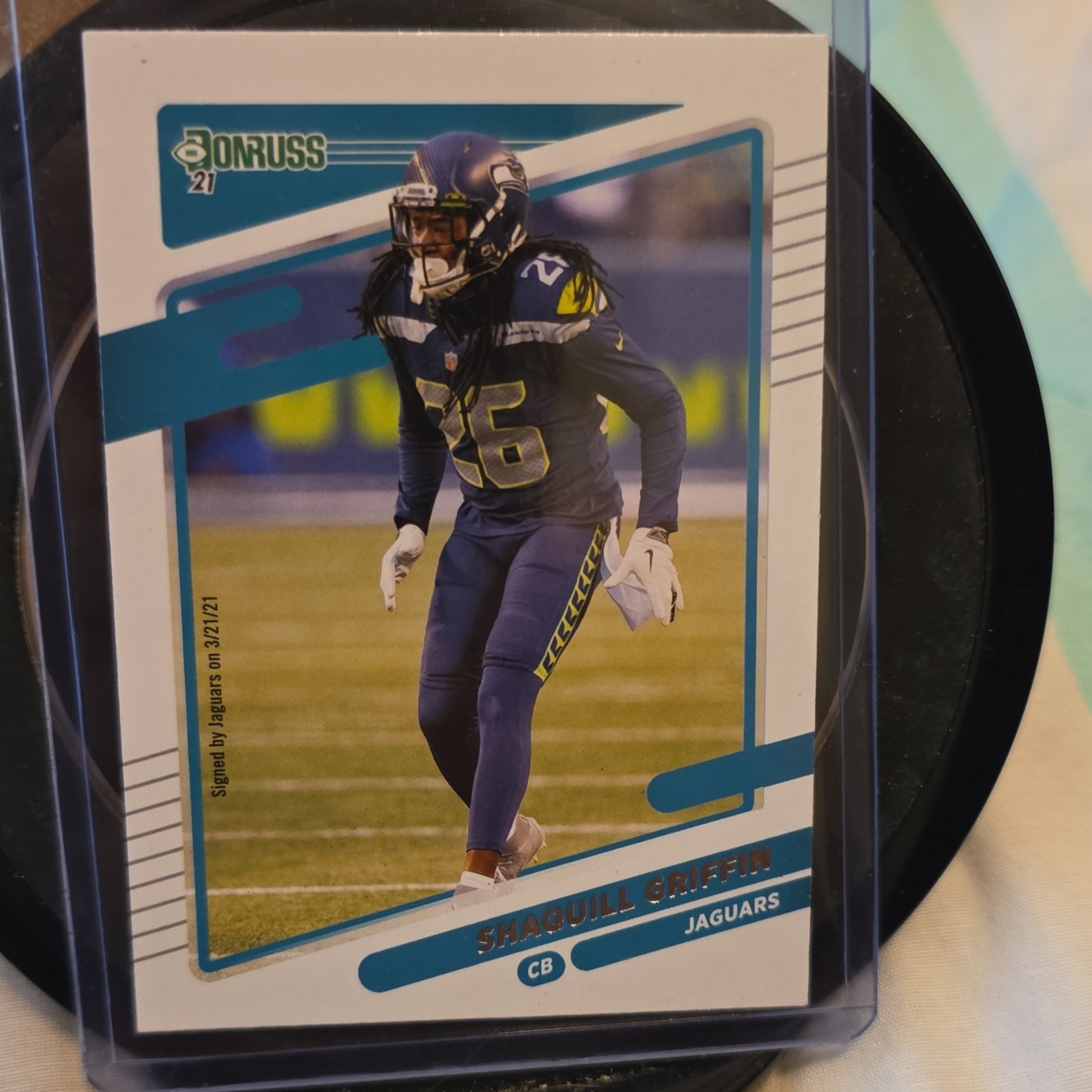 2021 Panini Donruss Football – Shaquill Griffin #35 Base Set Jaguars NFL
