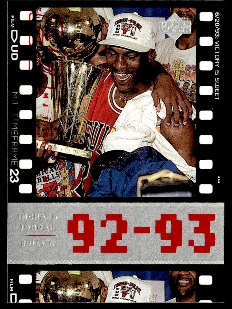 1998-99 Upper Deck MJ Timeframe Michael Jordan Chicago Bulls #66