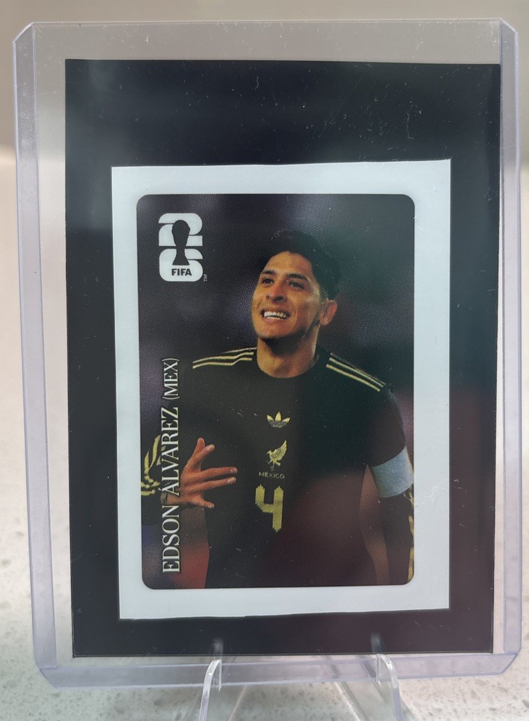 2026 Panini FIFA World Cup Coca-Cola Sticker Edson Alvarez Mexico #4