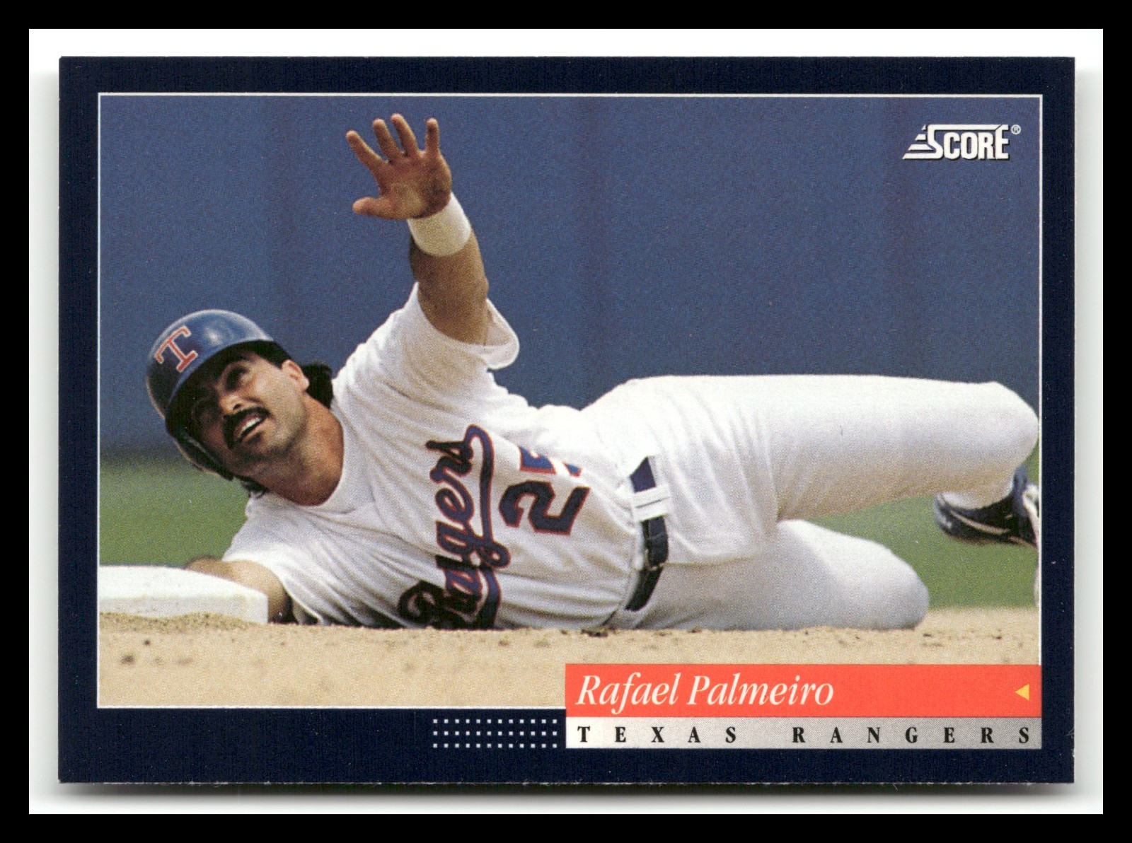 1994 Score #495 Rafael Palmeiro ~ Texas Rangers