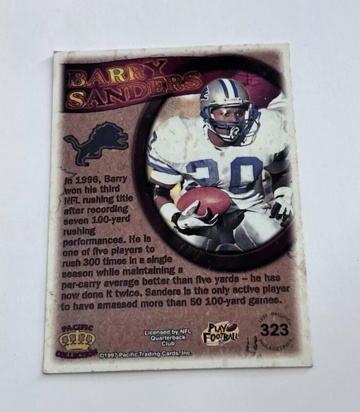 1997 Pacific Philadelphia #323 Barry Sanders