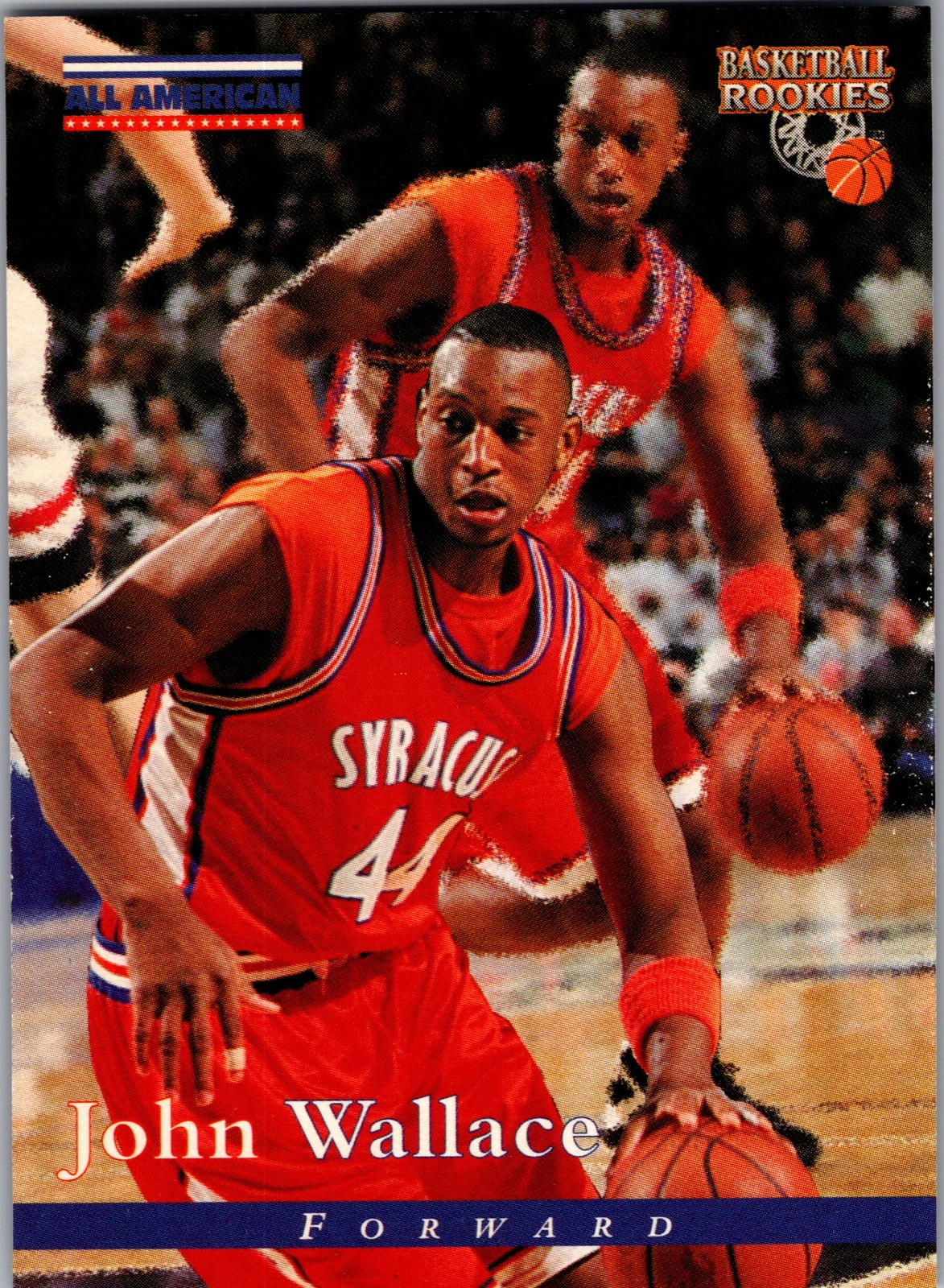 1996 CLASSIC/SCOREBOARD SCORE BOARD ALL AMERICAN BASKETBALL #88 JOHN WALLACE RC