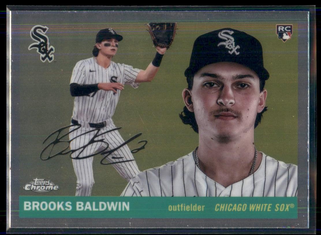 2025 Topps Chrome Platinum Brooks Baldwin RC #252 Chicago White Sox