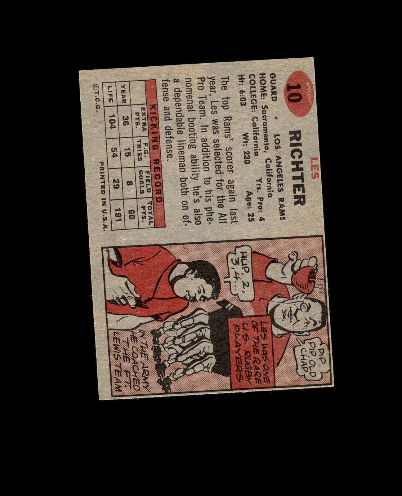 1957 Topps 10 Les Richter EX #D1,533975