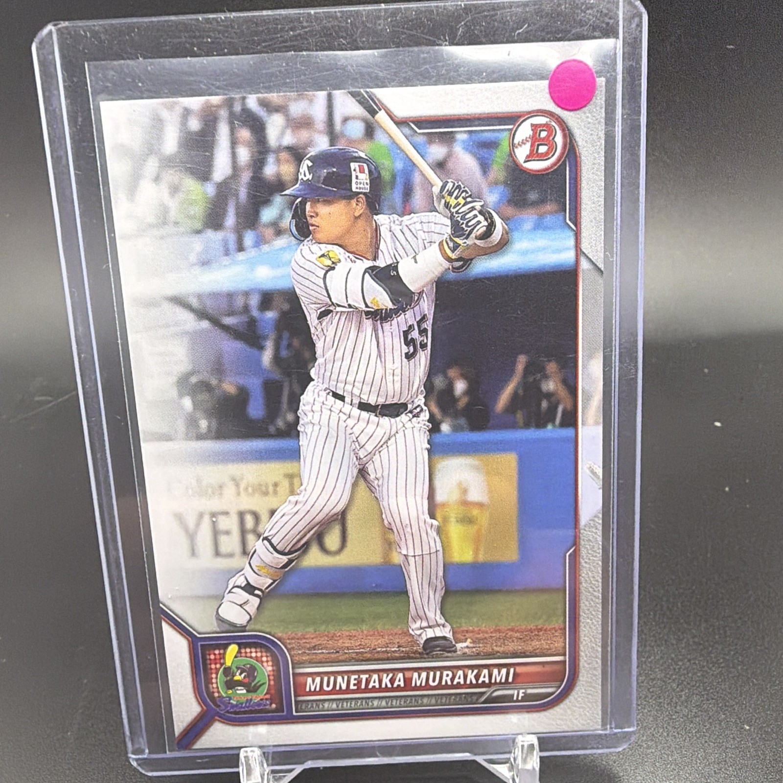 Topps 2022 Bowman NPB Munetaka Murakami Yakult Swallows #2 Baseball Card
