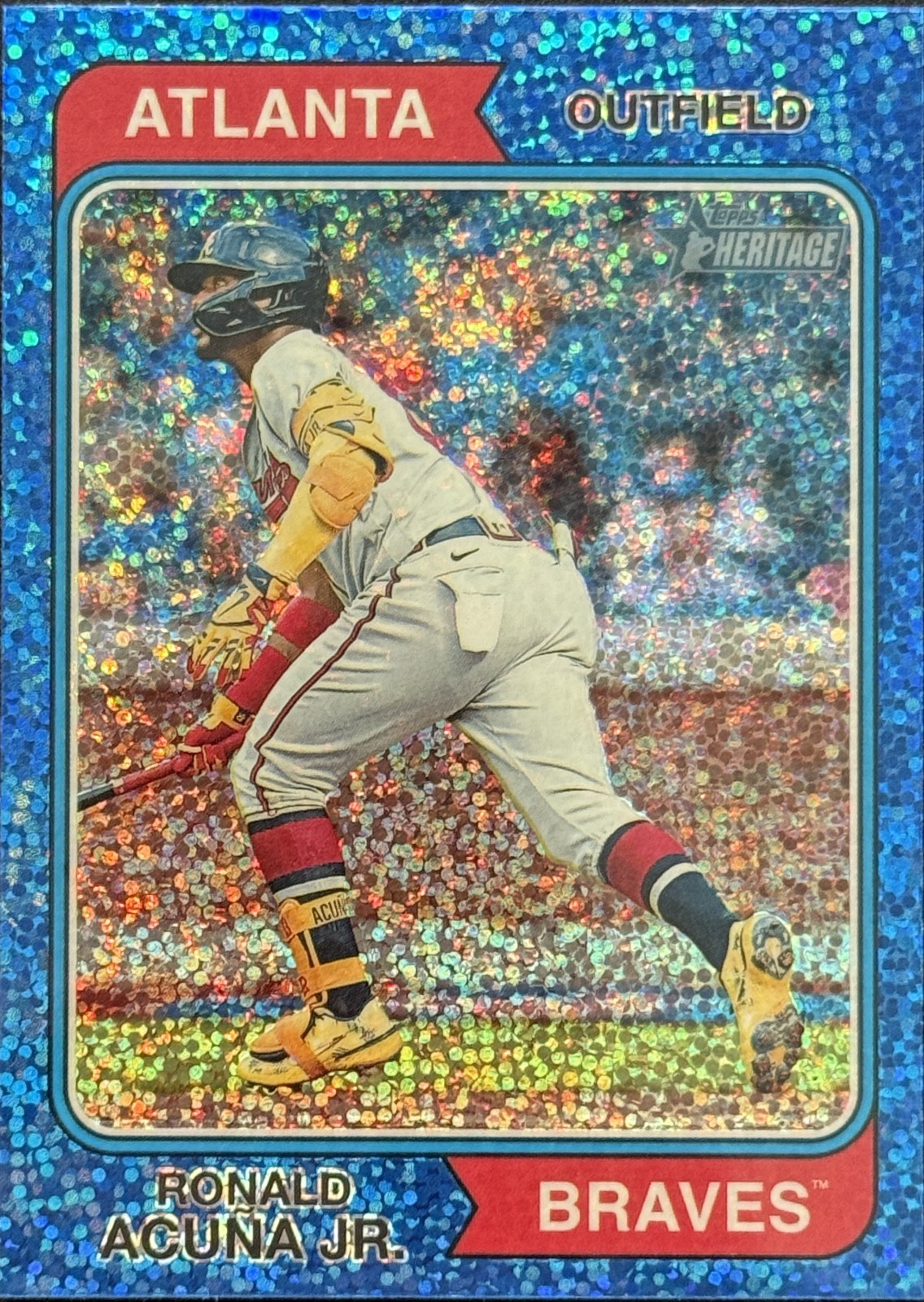 2023 Topps Heritage: Chrome Blue Sparkle Refractor SP “Pick a Card”