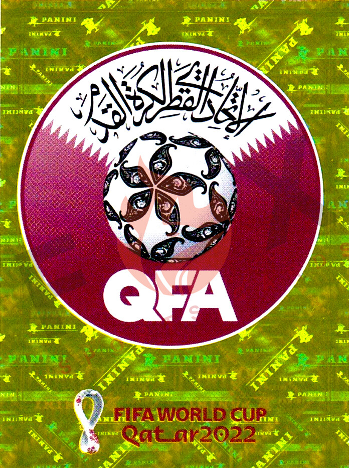 2022 FIFA World Cup Qatar Panini Sticker Gold Foil Team Logos & Symbols _(PICK)_